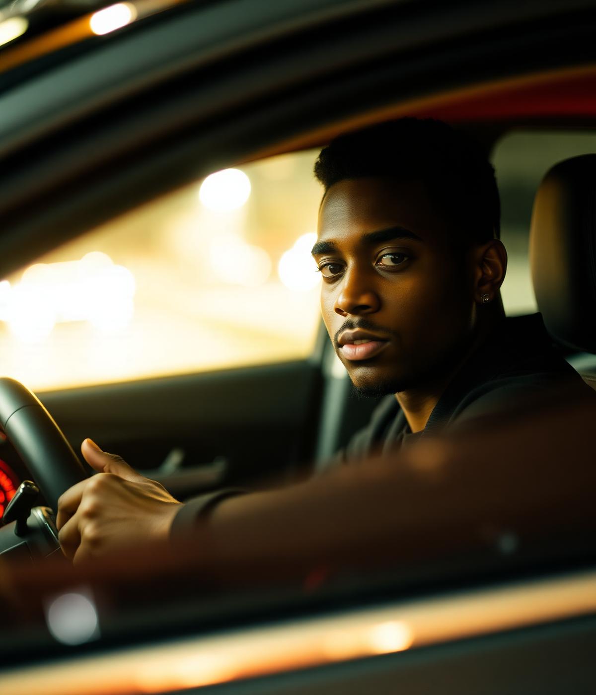 RideRite driver behind the wheel